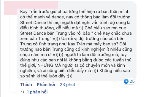 Netizen tranh cãi việc Kay Trần trở thành đội trưởng show nhảy: Người ủng hộ, kẻ khẳng định không đủ chuyên môn - Ảnh 3.
