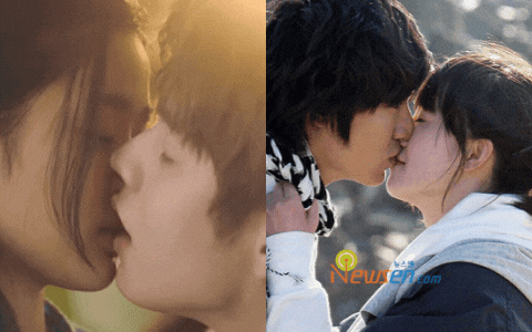 Quá chán nụ hôn của cặp Vườn Sao Băng bản Thái: Chàng hôn nàng như cá đớp mồi, thua xa Lee Min Ho - Goo Hye Sun vạn dặm!