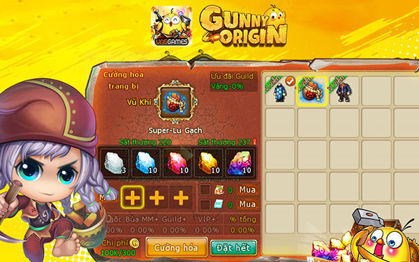 Mobile game Gunny Origin - tựa game bắn súng tọa độ đáng chơi trong mùa hè 2022