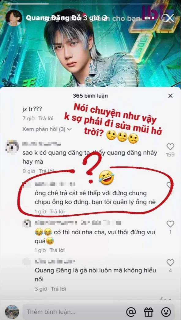 Một netizen phán lí do Quang Đăng không tham dự Street Dance Vietnam vì phải chung mâm với Chi Pu và cát-xê thấp, chính chủ nói gì? - Ảnh 1.
