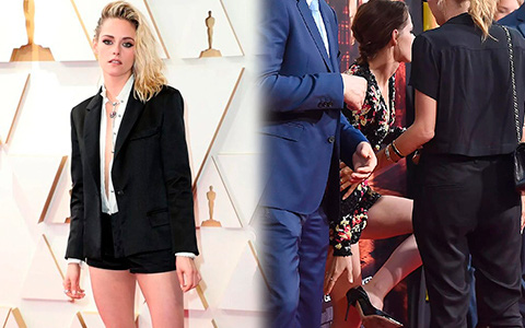 Kristen Stewart đi thảm đỏ chỉ để chờ mỗi lúc này thôi hay sao ấy