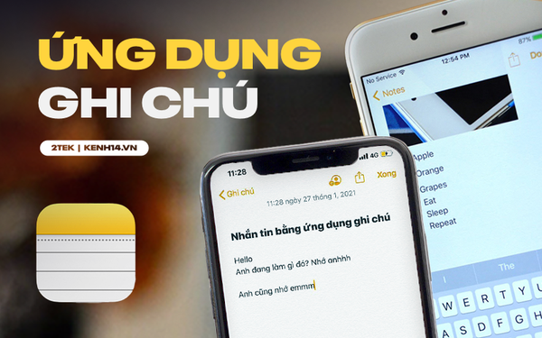 7 mẹo thú vị khi sử dụng Ghi chú trên iPhone có thể bạn chưa biết