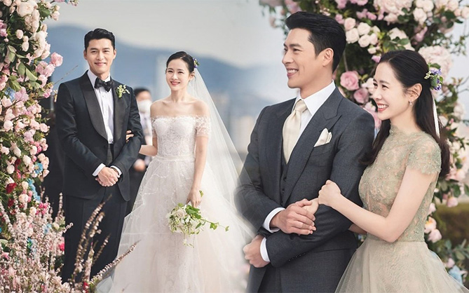 Ôi trời, ảnh nét căng của Hyun Bin và Son Ye Jin trong siêu đám cưới đây rồi: Cổ tích cũng chưa chắc đẹp được đến mức này!