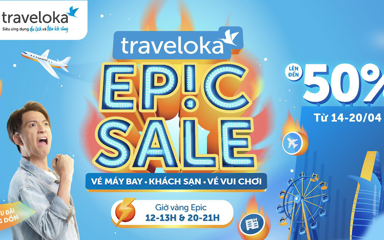 Ét Ô Ét! Chương trình ưu đãi du lịch lớn nhất năm của Traveloka trở lại trong 4/2022