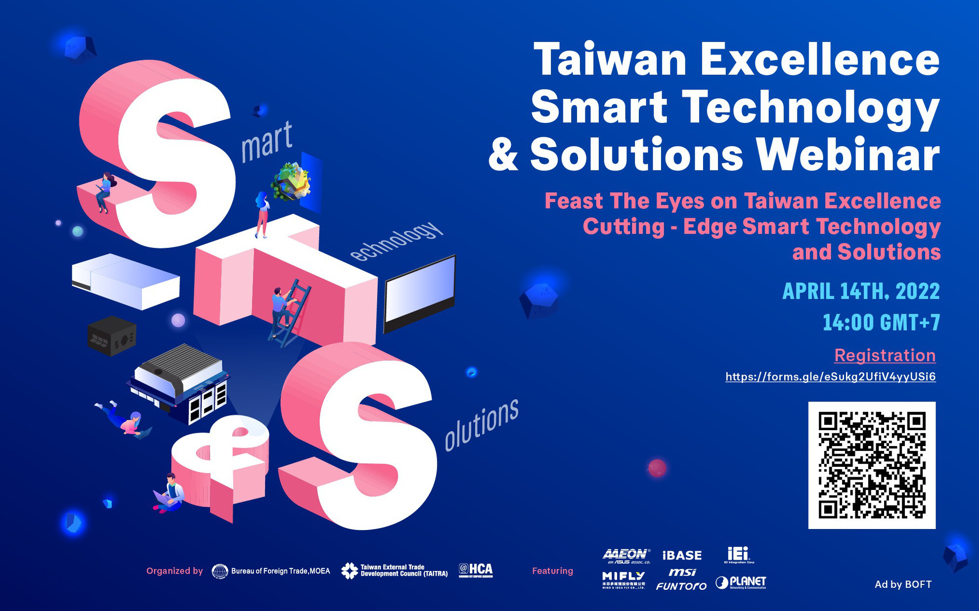 Hội thảo trực tuyến Taiwan Excellence: Giới thiệu giải pháp thông minh từ các thương hiệu Đài Loan