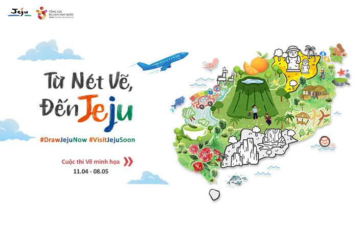 “Từ Nét Vẽ, Đến Jeju” một cuộc thi dân mê vẽ không thể bỏ qua