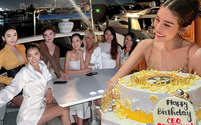 Sinh nhật trên du thuyền của Cao Thái Hà: Quỳnh Thư cùng hội mỹ nhân lên đồ sexy, chủ tiệc biến hình &quot;quậy&quot; hết cỡ!