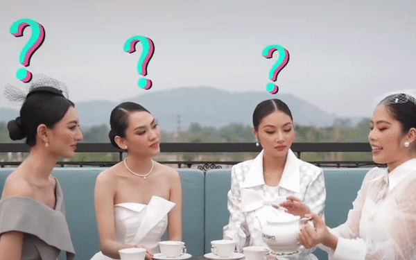 Pha rót trà &quot;màu mè&quot; của Nam Em làm thí sinh Miss World Vietnam 2022 &quot;ngơ ngác&quot; nhìn nhau: Ủa?