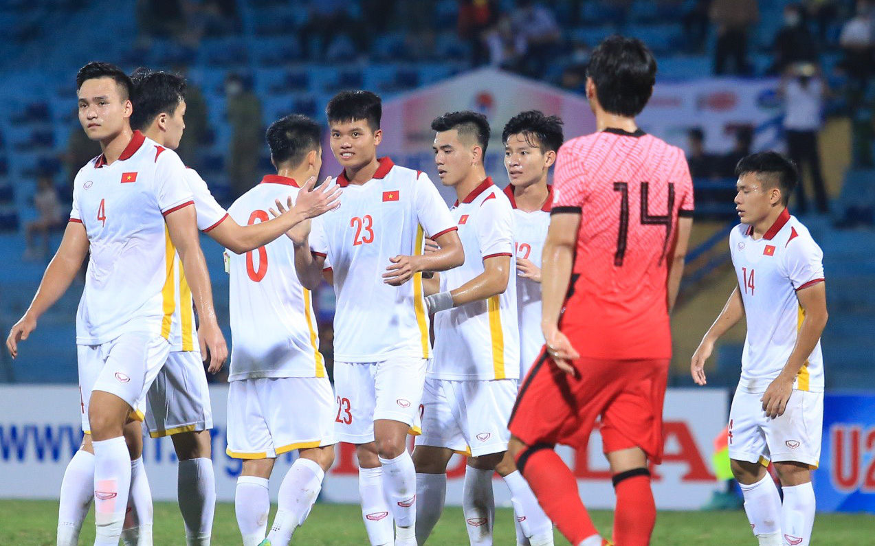 Cái tên bất ngờ lập công, U23 Việt Nam đánh bại U20 Hàn Quốc trong trận giao hữu trước thềm SEA Games 31