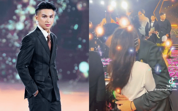 Học trò Hương Giang hôn say đắm bạn gái ở hậu trường Chung kết, netizen thấy mà... ngại giùm