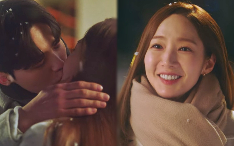 Dự Báo Tình Yêu Và Thời Tiết TẬP CUỐI: Park Min Young - Song Kang hôn nhau ngọt lịm, tái hợp nhờ một 