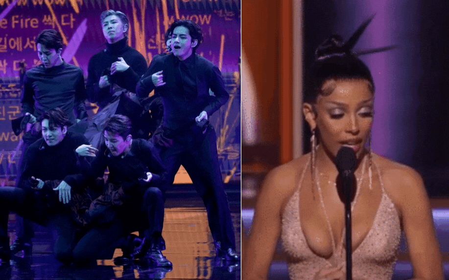 Lại lần nữa &quot;trắng tay&quot; tại Grammy, netizen nói gì khi BTS để thua Doja Cat trong hạng mục fan Kpop trông chờ nhất?