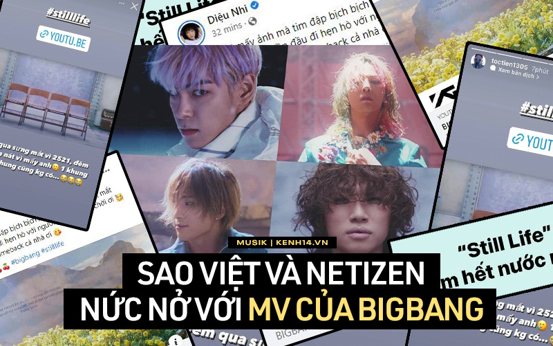 Dàn sao Việt và nhiều người trẻ khóc cười với MV như lời chia tay của BIGBANG: “Một phần thanh xuân đã mất đi rồi!”
