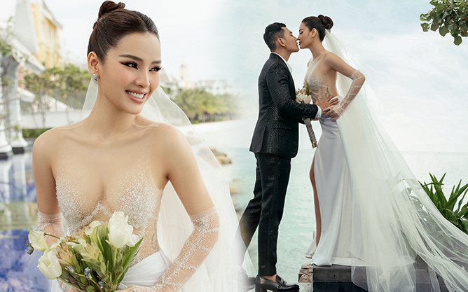 Ảnh cưới &quot;full HD&quot; 500 triệu của Phương Trinh Jolie - Lý Bình: Cô dâu sexy hết cỡ, cả &quot;vựa cẩu lương&quot; chất lượng là đây!