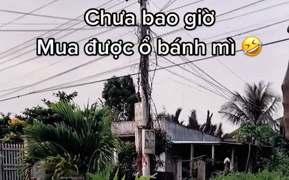 Cô gái than thở xe bánh mì đi qua nhà suốt ngày nhưng chưa bao giờ mua nổi 1 chiếc, nghe lý do không biết nên khóc hay nên cười