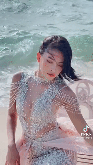 Đổ rầm rầm trước visual cực đỉnh của Tiểu Vy, thế nào mà đại dương phải dậy sóng? - Ảnh 3.