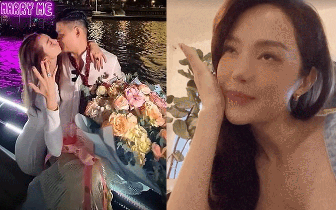 Minh Hằng khoe được vị hôn phu chiều chuộng, 1 hành động ra hiệu là biết "nóc nhà" tương lai!