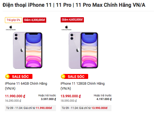 iPhone 11 tiếp tục giảm giá khủng, rẻ nhất từ trước tới nay! - Ảnh 1.