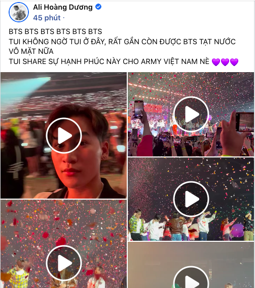 Nam ca sĩ Vpop bị BTS tạt nước vào mặt nhưng hạnh phúc sung sướng, fan Việt hết sức ghen tị - Ảnh 6.