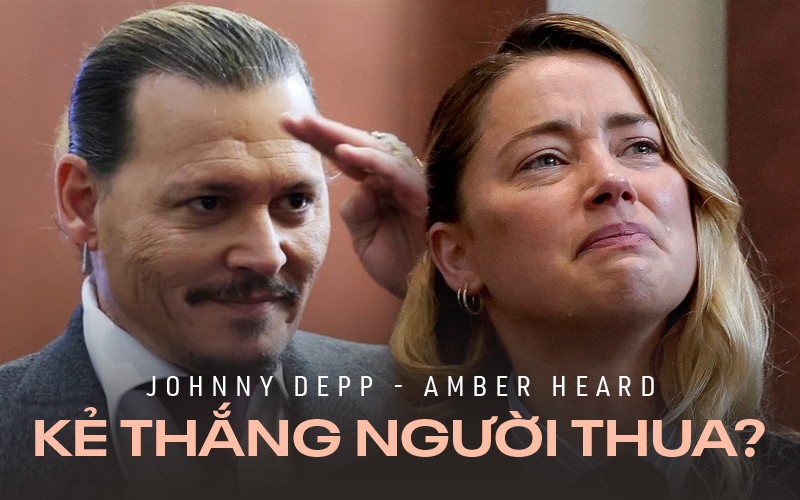 Phân tích dậy sóng dư luận của chuyên gia về vụ việc Johnny Depp và Amber Heard: "Sẽ không có bên nào chiến thắng"