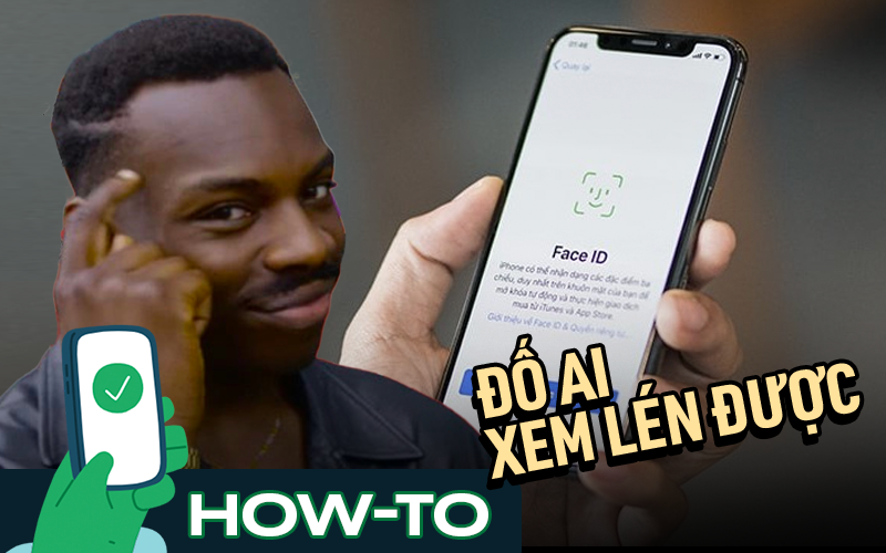 Mẹo cài bảo mật Face ID cho những ứng dụng nhạy cảm trên iPhone