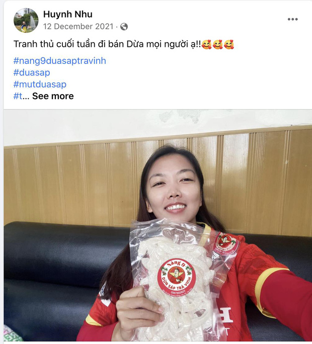 Chân dung Huỳnh Như - đội trưởng ghi bàn thắng duy nhất đem về HCV cho tuyển nữ Việt Nam: Trên sân đá bóng, về nhà bán dừa  - Ảnh 6.