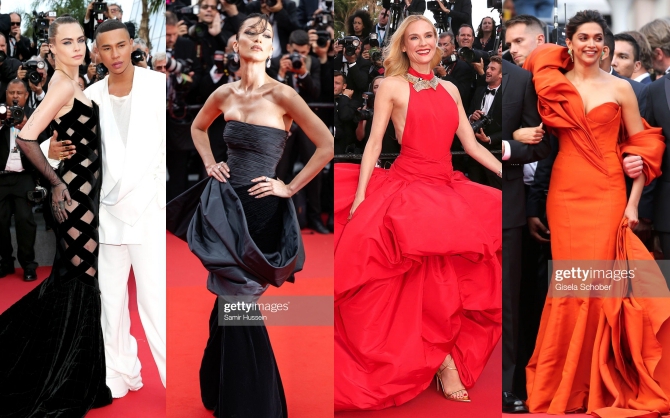 Thảm đỏ Cannes: Bella Hadid đẹp kinh điển so kè 