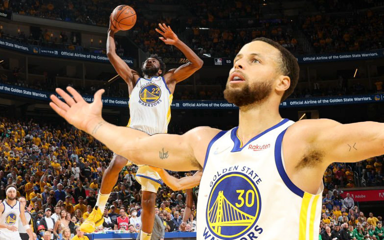 Từng bị chế nhạo &quot;Ngôi sao K-Pop&quot;, Andrew Wiggins gánh Stephen Curry tại Game 5 Chung kết NBA 2022