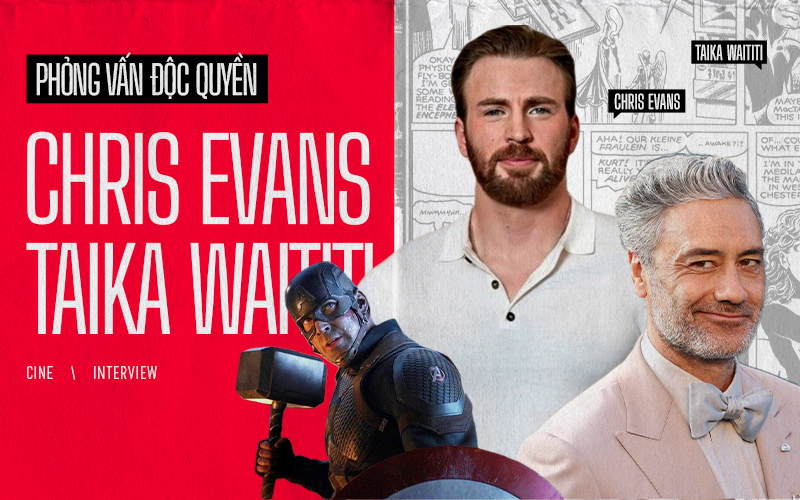 Phỏng vấn ĐỘC QUYỀN &quot;Đội trưởng Mỹ&quot; Chris Evans về phim mới: Mong đạo diễn đừng hối hận vì đã chọn tôi