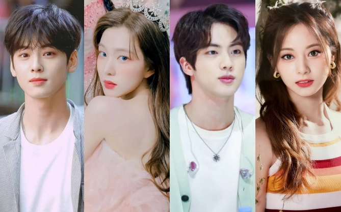 50 ngàn người bình chọn thần tượng đẹp nhất Hàn Quốc, Jin - Irene dẫn đầu nhưng Jisoo và Tzuyu lại lép vế khó hiểu