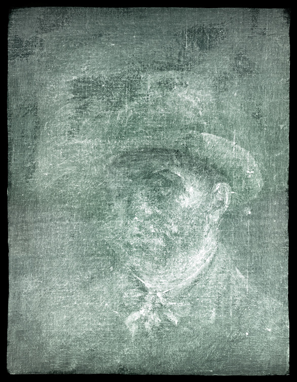 Bức chân dung tự họa bí mật của đại danh họa Van Gogh lần đầu được phát hiện sau hơn 100 năm nhờ tia X-quang - Ảnh 2.
