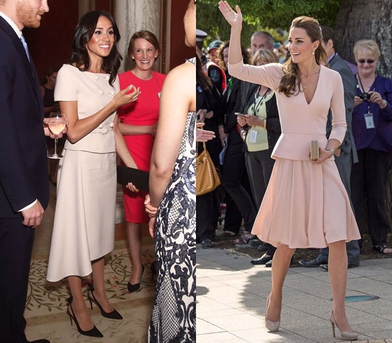 Không hẹn mà gặp, Meghan Markle - Kate Middleton lại đụng độ váy áo theo cách ít ai ngờ! - Ảnh 9.
