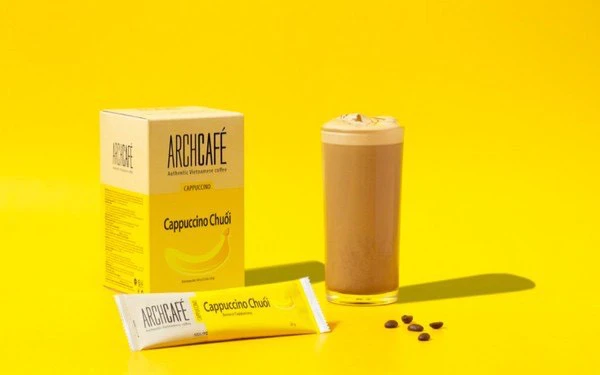 Cappuccino Chuối của Archcafé hứa hẹn “làm mưa làm gió” với hương vị vừa mới lạ vừa quen thuộc
