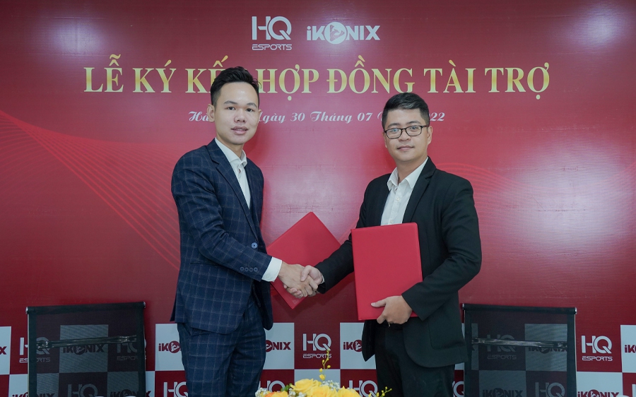 iKonix bắt tay HQ Esports xã hội hóa thể thao điện tử