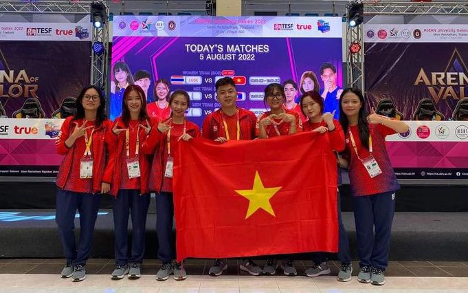 Xuất sắc vượt qua Thái Lan, tuyển nữ Liên Quân Mobile Việt Nam giành HCV tại Đại hội thể thao sinh viên Đông Nam Á