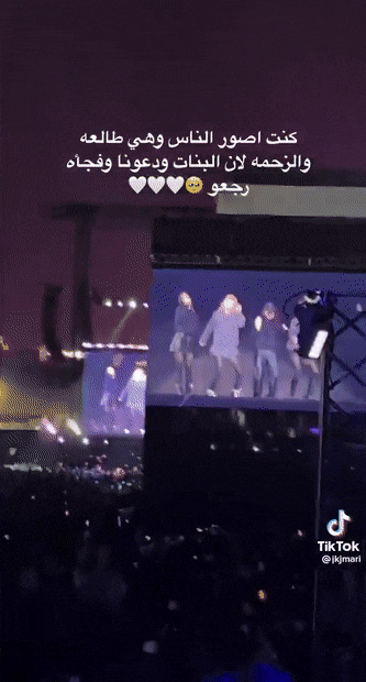 Fan Ả Rập chạy tán loạn khi gần hết concert của BLACKPINK vì một lý do - Ảnh 4.