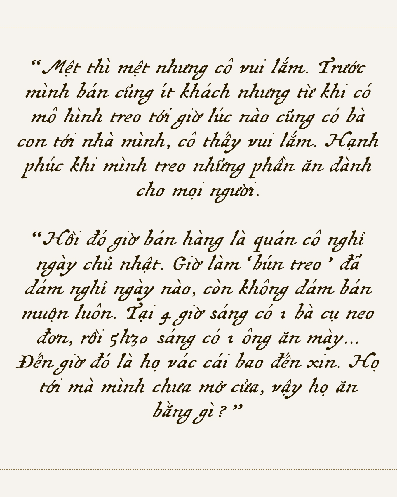 Phở treo, bún treo - Những người rủ nhau “Treo” một bữa “thương” - ấm lòng người thường- Ảnh 19.