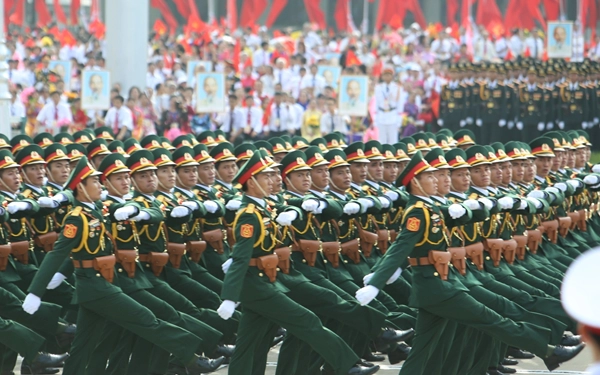 Cận cảnh không khí hào hùng tại lễ diễu binh, diễu hành trên quảng trường Ba Đình lịch sử