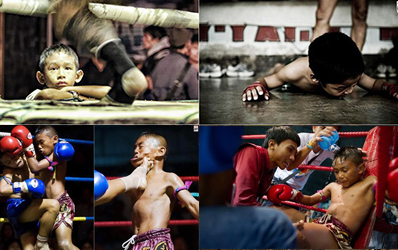 Tuổi thơ khắc nghiệt của những &quot;tiểu võ sĩ&quot;  Muay Thai