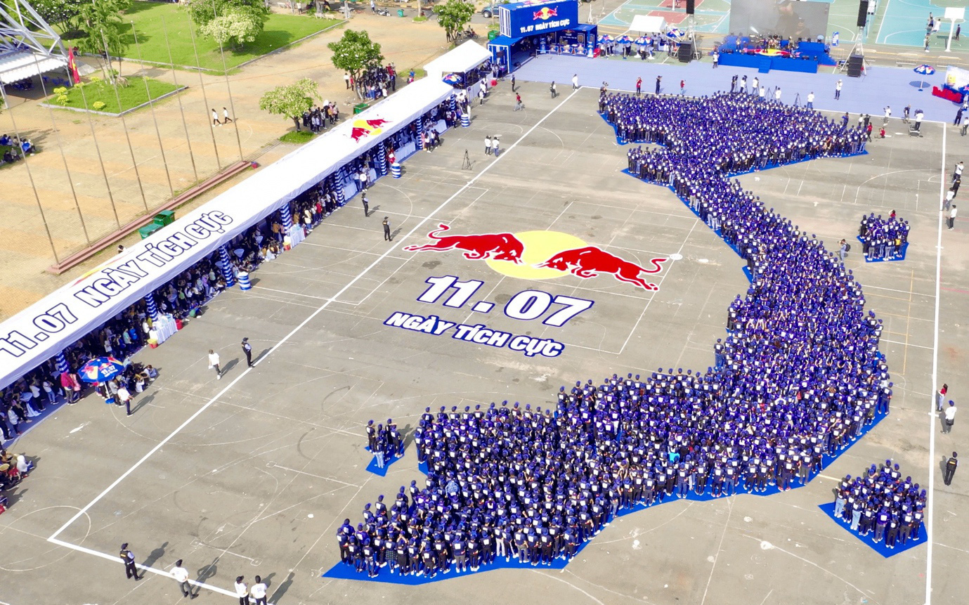 Red Bull tạo dấu ấn với Ngày Tích Cực, xác lập kỷ lục châu Á để lan tỏa năng lượng tích cực khắp Việt Nam