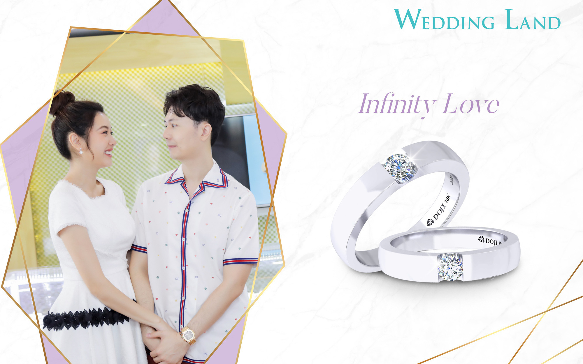 Đôi nhẫn cưới của Á hậu Thúy Vân chọn cho ngày chung đôi có gì đặc biệt?