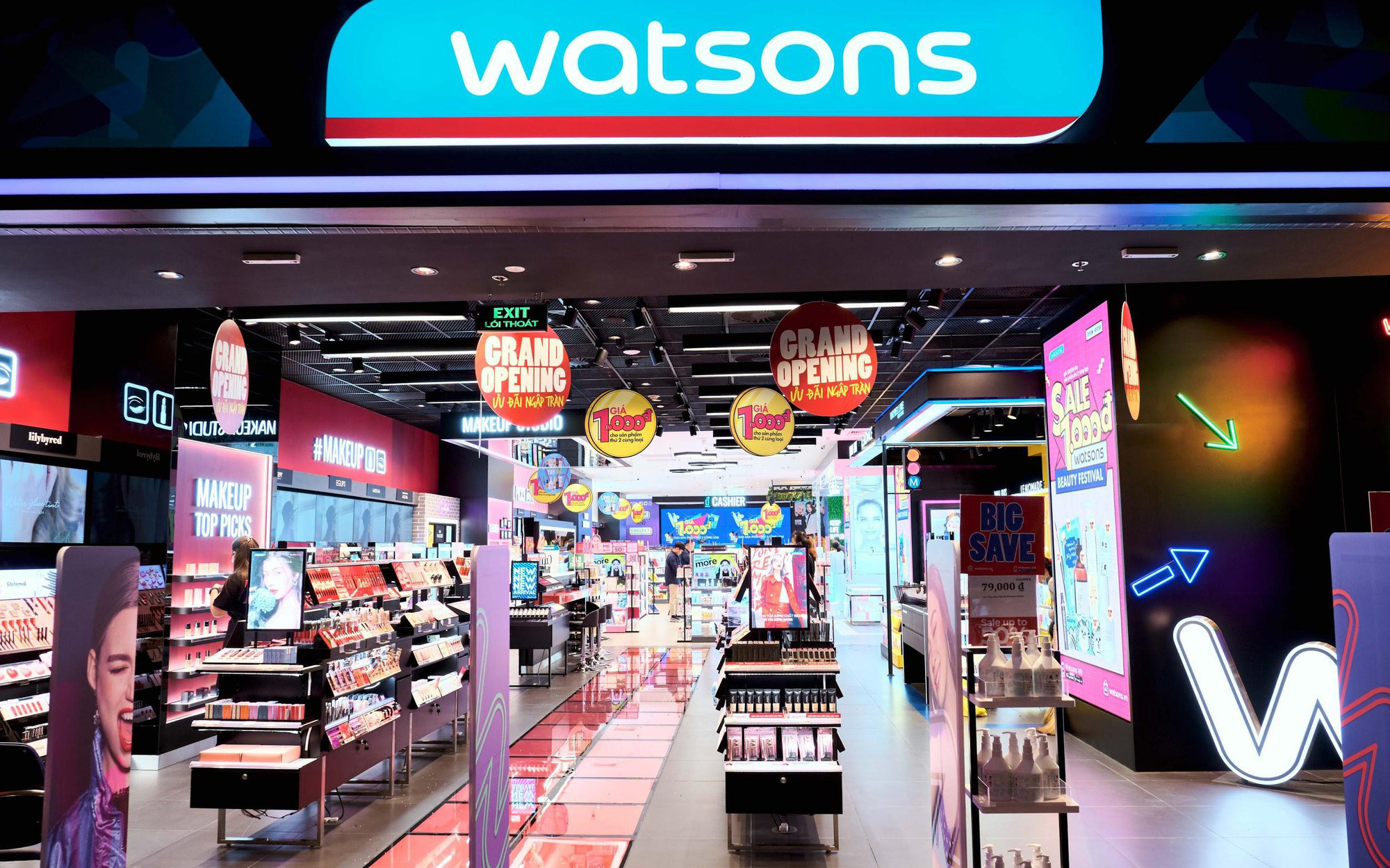 “Hạ cánh” ở Vincom Đồng Khởi, Watsons khai trương cửa hàng Flagship cực xịn xò