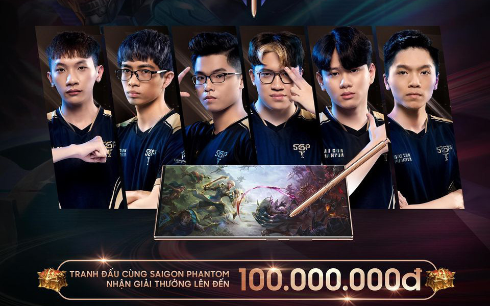Thách đấu cùng Saigon Phantom nhận thưởng lên đến 100 triệu đồng