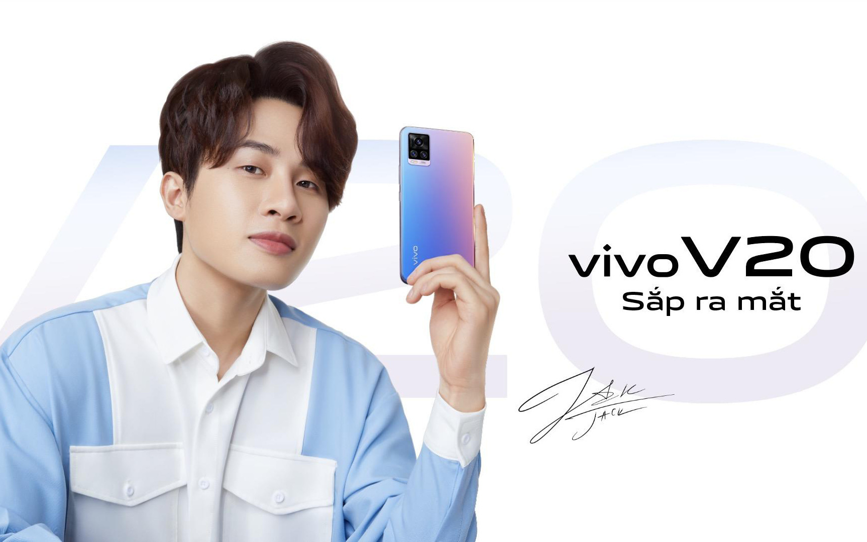 HOT: Sau khi tung MV mới, Jack xác nhận chính thức trở thành đại sứ cho sản phẩm smartphone vivo V20