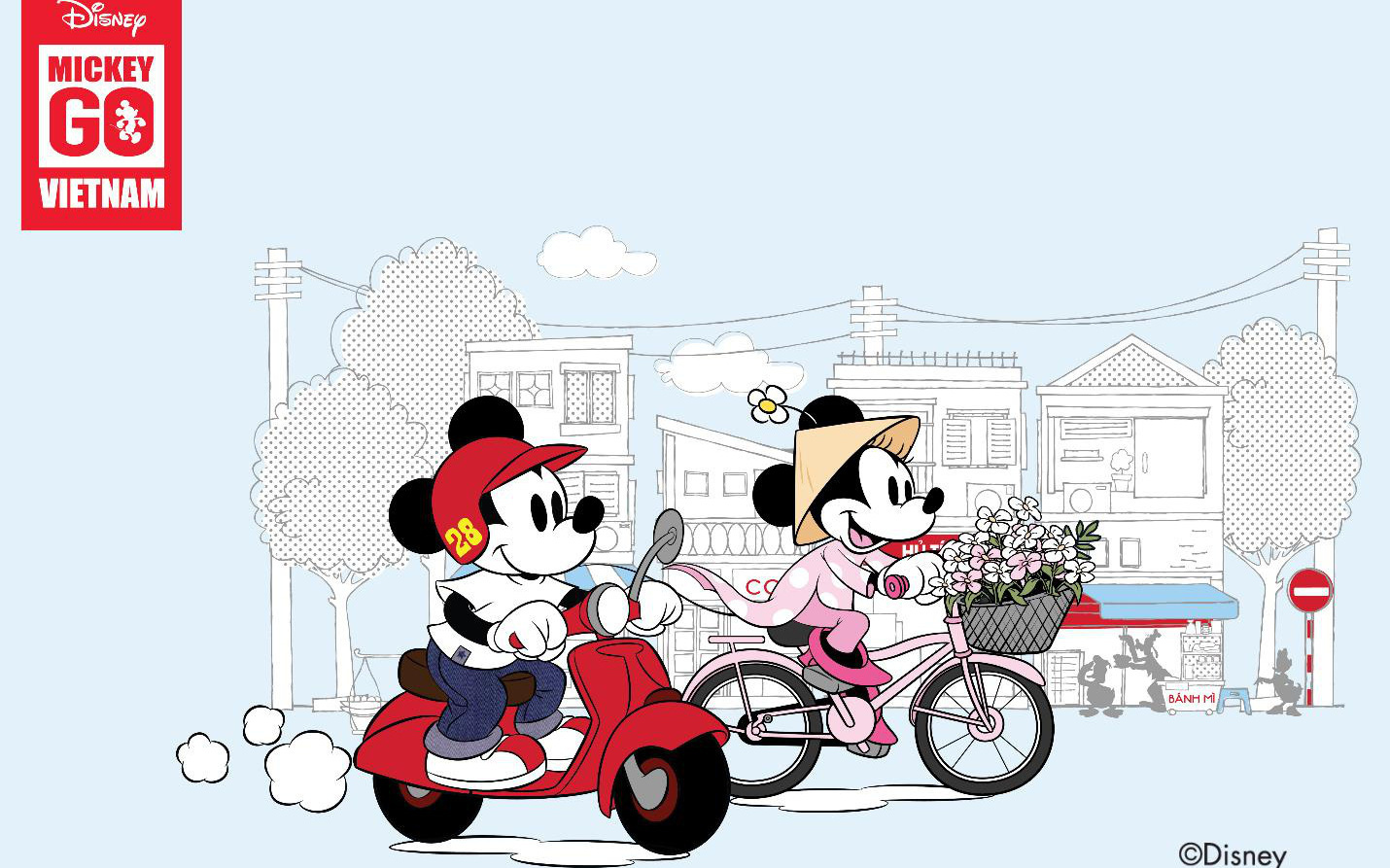 Phát sốt với hàng loạt ảnh chuột Mickey tại Việt Nam