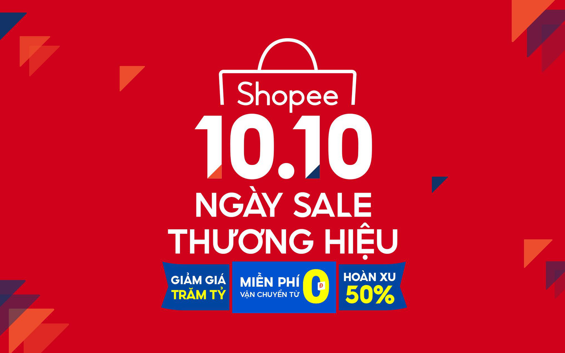 Shopee 10.10 Ngày Sale Thương Hiệu - 10 điều không thể bỏ lỡ