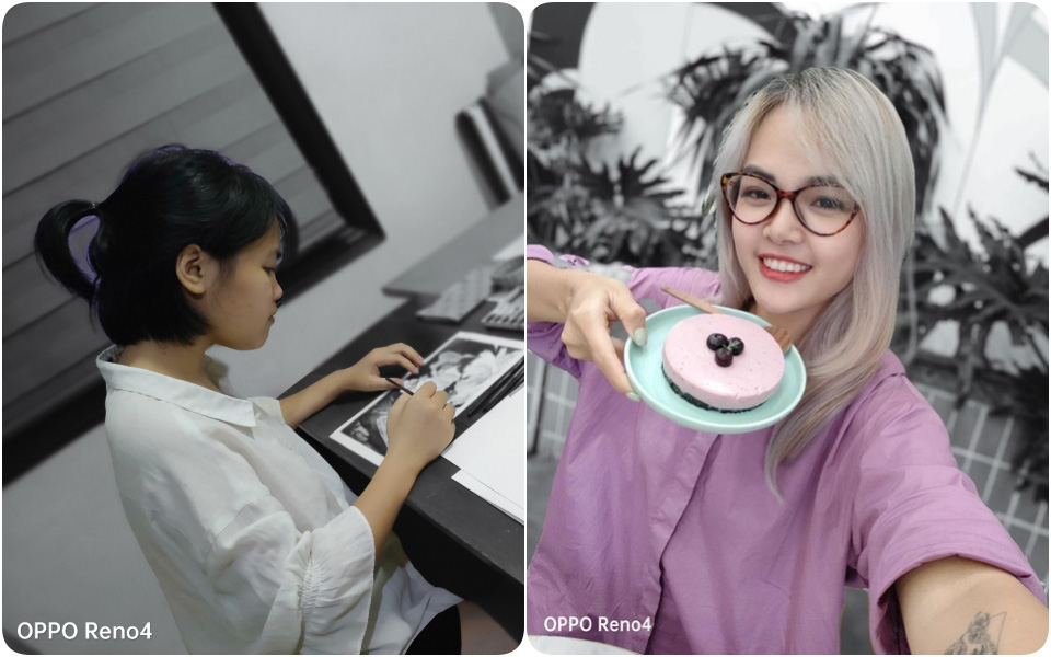 No Food Phobia và artist Lãng Đãng ngẫu hứng “chơi tranh”, “chơi ảnh” với phong cách tím khói đẹp hút hồn