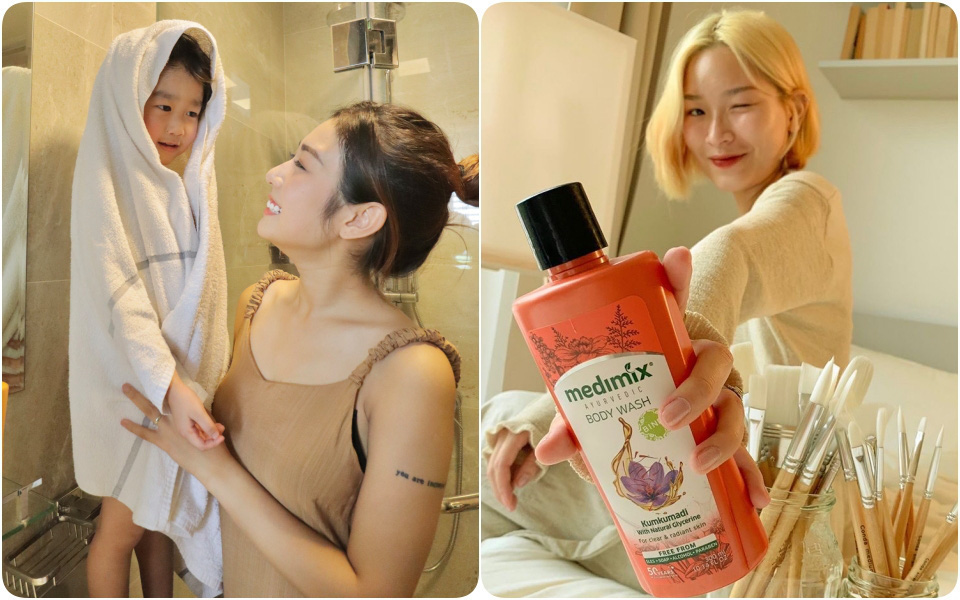 Zoom vào phòng tắm hội KOL: Thạch Trang, Trang Lou chuộng loại sữa tắm gì mà làn da lúc nào cũng trắng hồng, không tì vết?