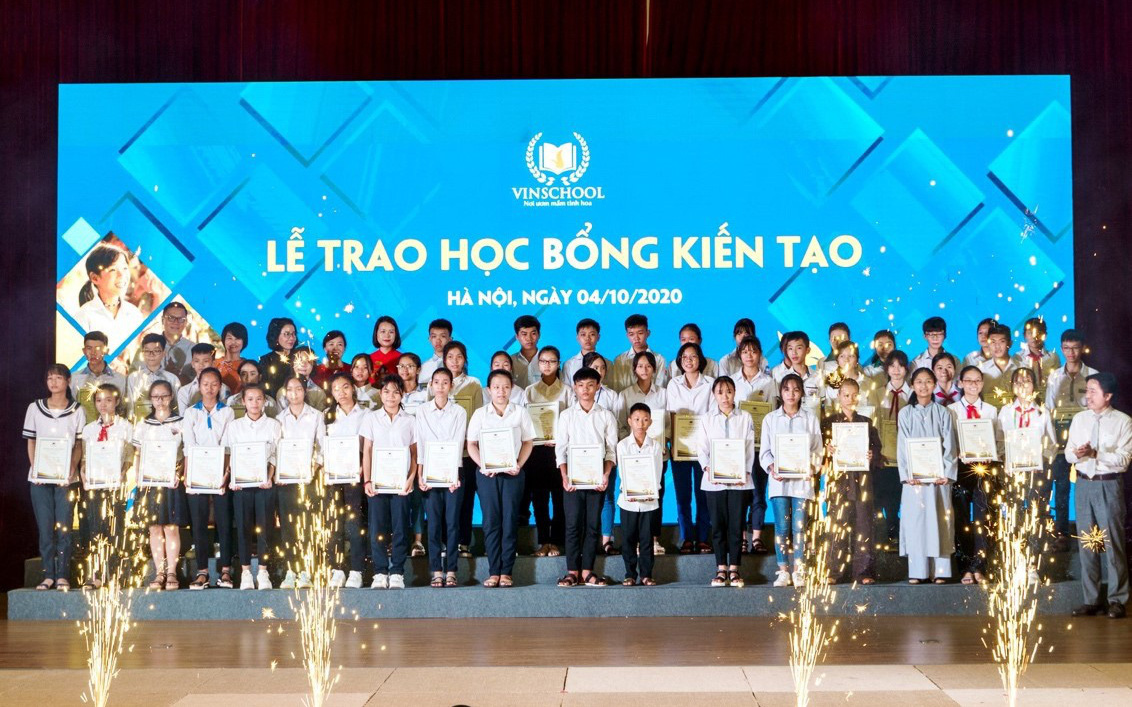 Thu hẹp khoảng cách giáo dục với Học bổng Kiến tạo của Vinschool