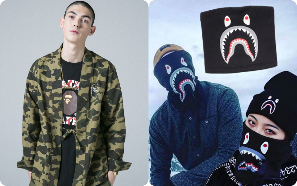 Linh thú và những biểu tượng siêu ngầu của BAPE khiến giới trẻ mê mệt